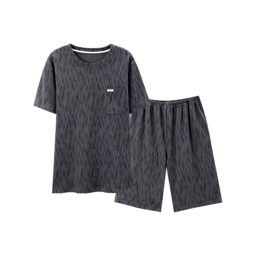 Sleep Pajama Set Men's Cool Subtle Texture