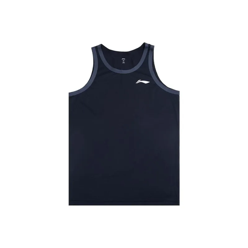 LiNing Sports Basketball Collection Tank Top Men's Black-0