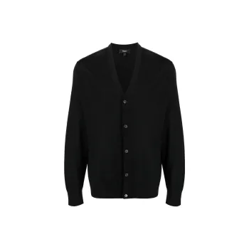 THEORY Sweaters Men Black