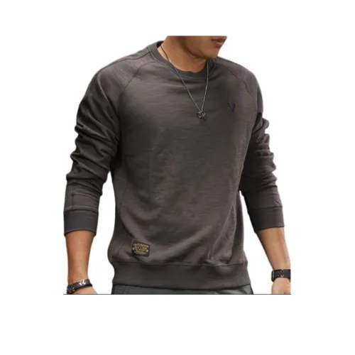 Seasonal Words Sweatshirt Men's Gray