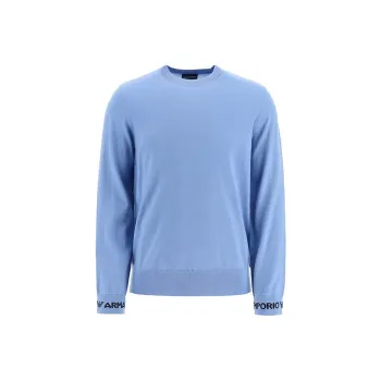 EMPORIO ARMANI Sweaters Men Sapphire Blue