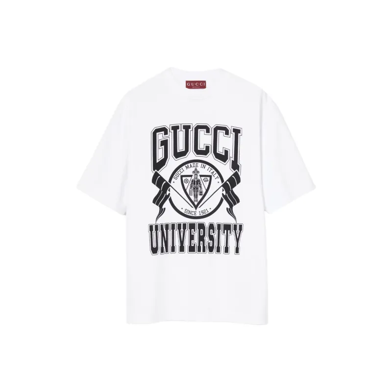 GUCCI Printed Jersey T Shirt-0