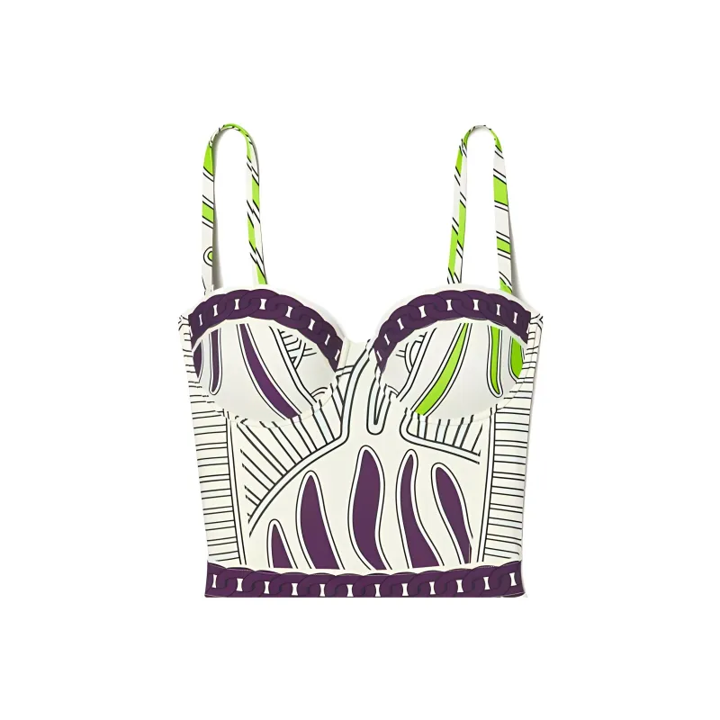 TORY BURCH Printed Underwire cup One piece-2