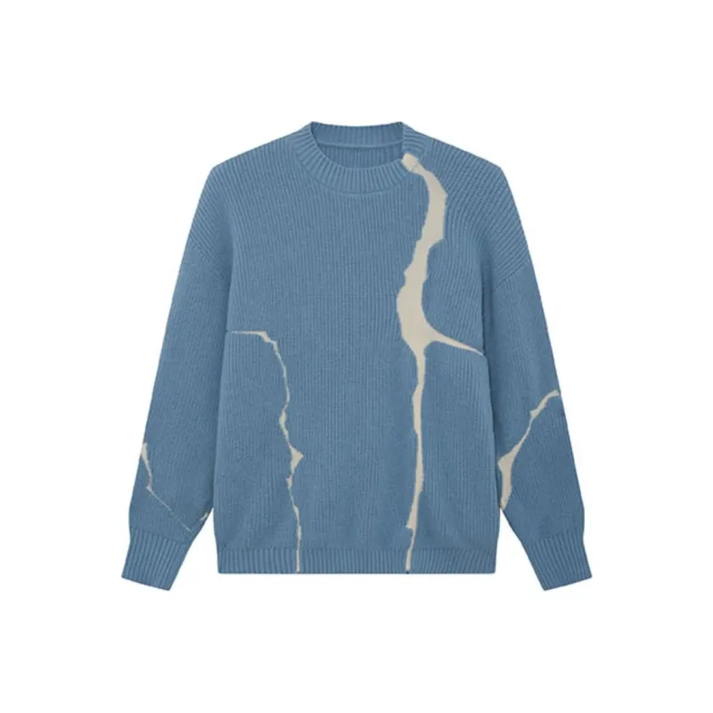 TIWILLTANG Knitted Fabric Sweater Unisex-2