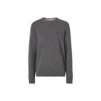 Burberry Cashmere Sweater Men's Gray