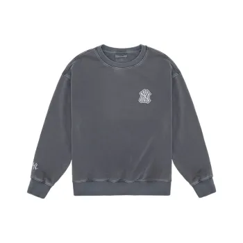 MLB New York Yankees Sweatshirt Unisex Dark Charcoal Gray