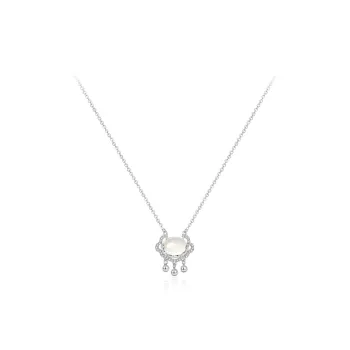 CHINA GOLD 999 Fine Silver Necklaces Women's