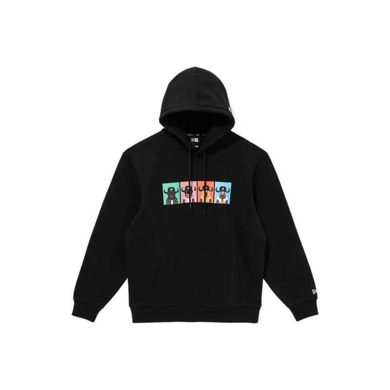 New Era x GUIMIEZHIREN LIANMINGKUAN FW24 Sweatshirt Unisex Black-0