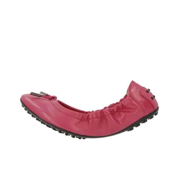 TOD'S Beanie Shoes Women's Rose Red
