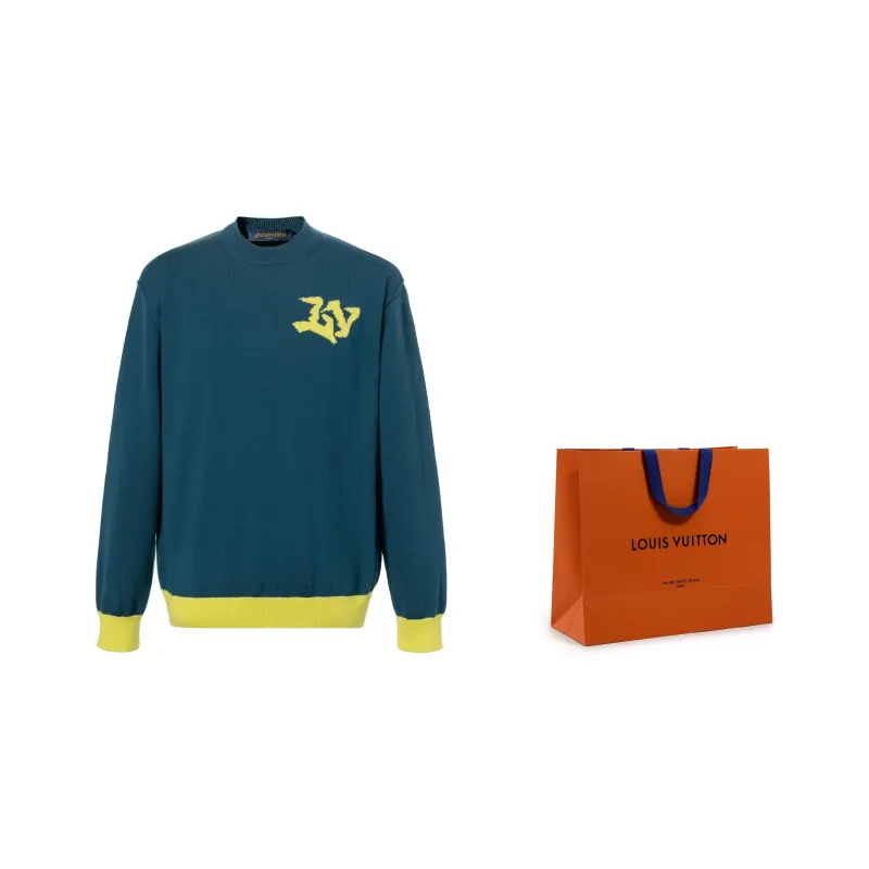 LOUIS VUITTON SS22 Sweater Men's Green-8