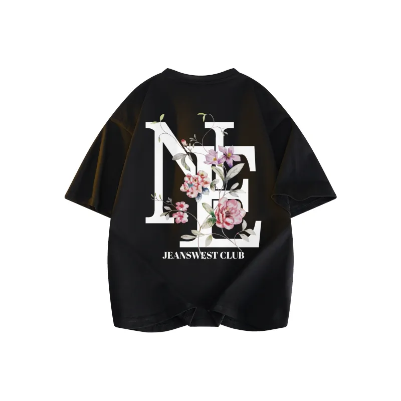 JEANSWEST CLUB T Shirt Unisex Black-1