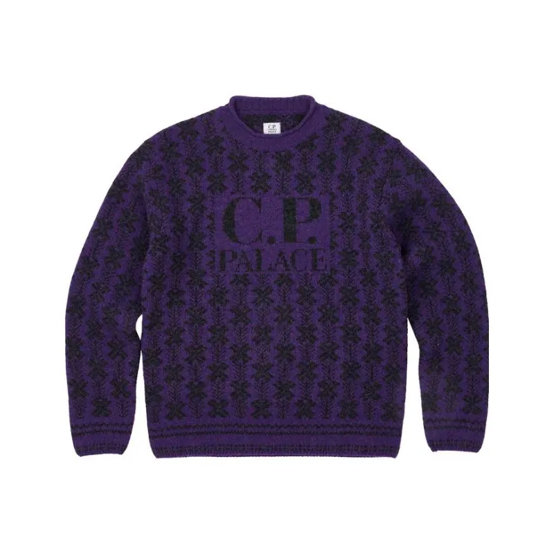 PALACE X C.P. Company Lambswool Knit-0