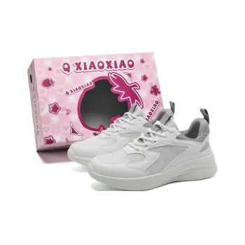 Circle Small Cushioning, Moisture Wicking, Breathable Low Top Casual Shoes Women's White