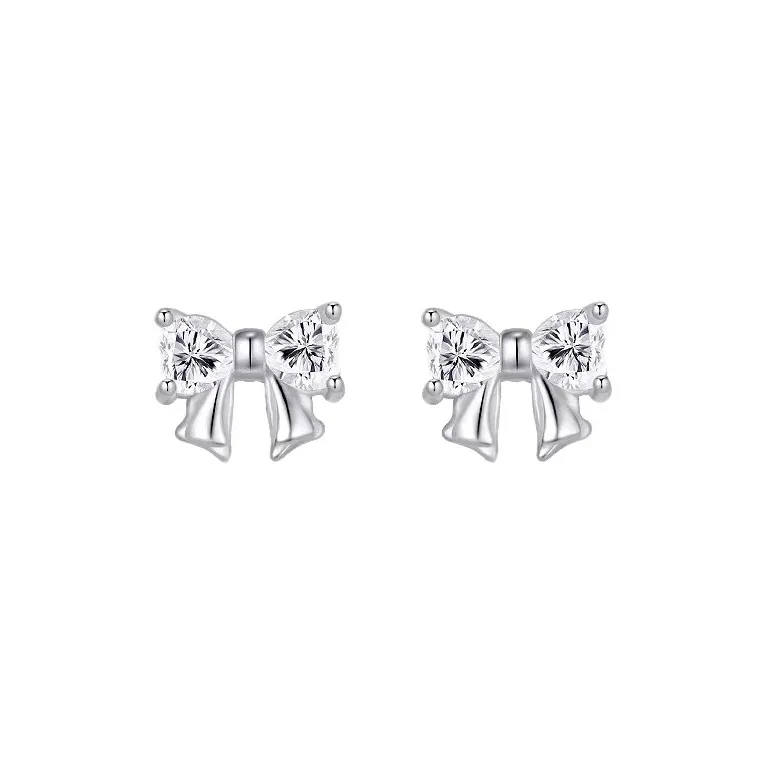 KEMLAIDA 925 Sterling Silver Stud Earrings Women's-0