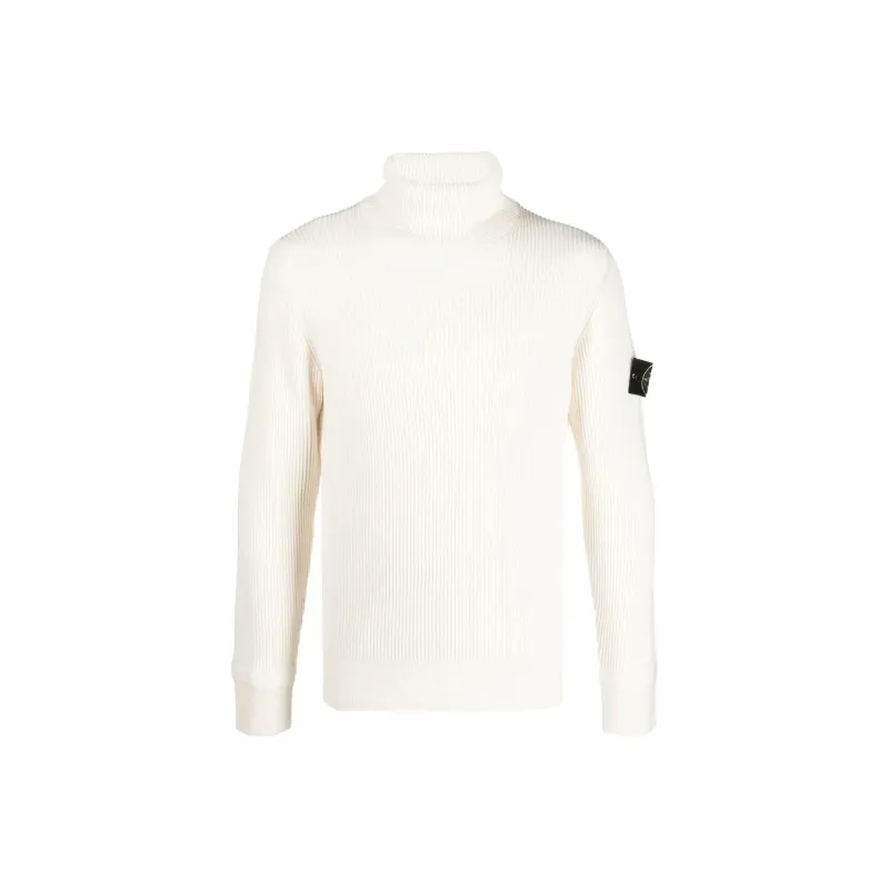STONE ISLAND Compass Patch Roll Neck Jumper-0