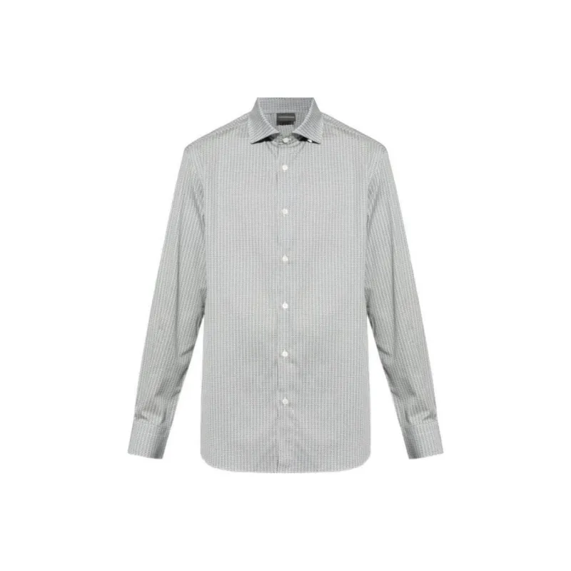 EMPORIO ARMANI Cotton Shirt-0