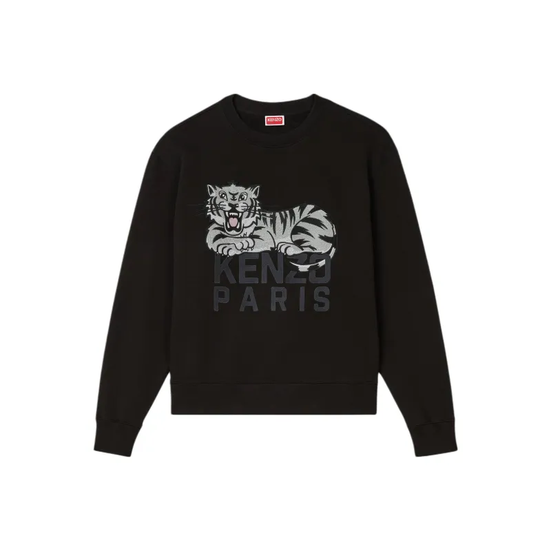 KENZO Happy Tiger Crewneck Sweatshirt-0