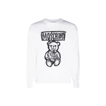 MOSCHINO Long Sleeved Crewneck Jumper