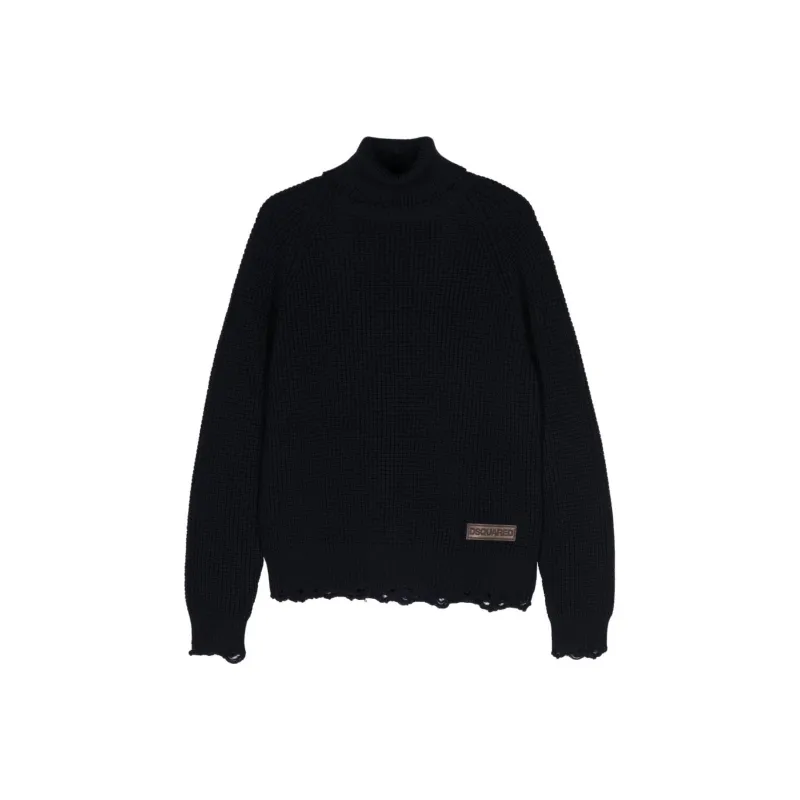 DSQUARED2 Roll neck Wool Jumper-0