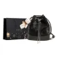 Black+Charm+Shopping Bag