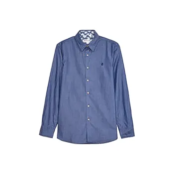 MCS Shirts Men Gray Blue