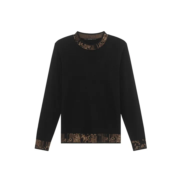 DAVID NAMAN Sweaters Men Black-0