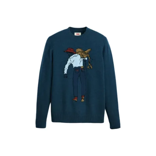 Levis Sweaters Men Green