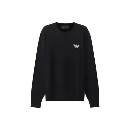 EMPORIO ARMANI FW22 Sweater Men's Black