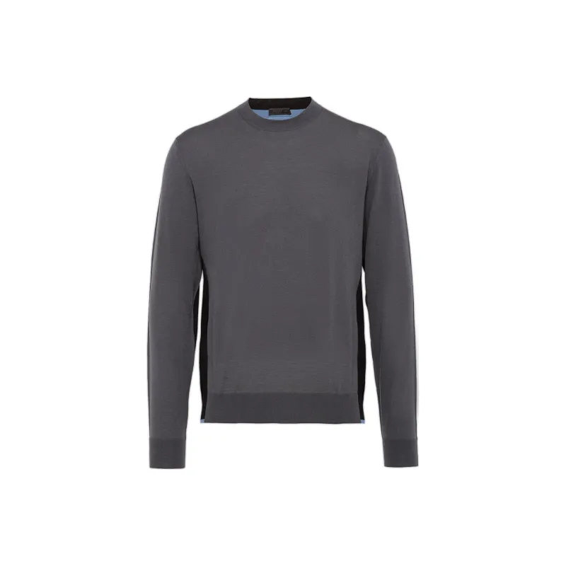 PRADA Sweaters Men Gray-0
