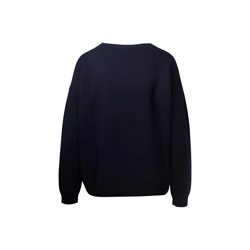 MaxMara Slim Fit Sweater Women's Dark Blue-1