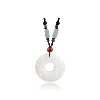Bubble Scallops Chalcedony Necklaces Unisex