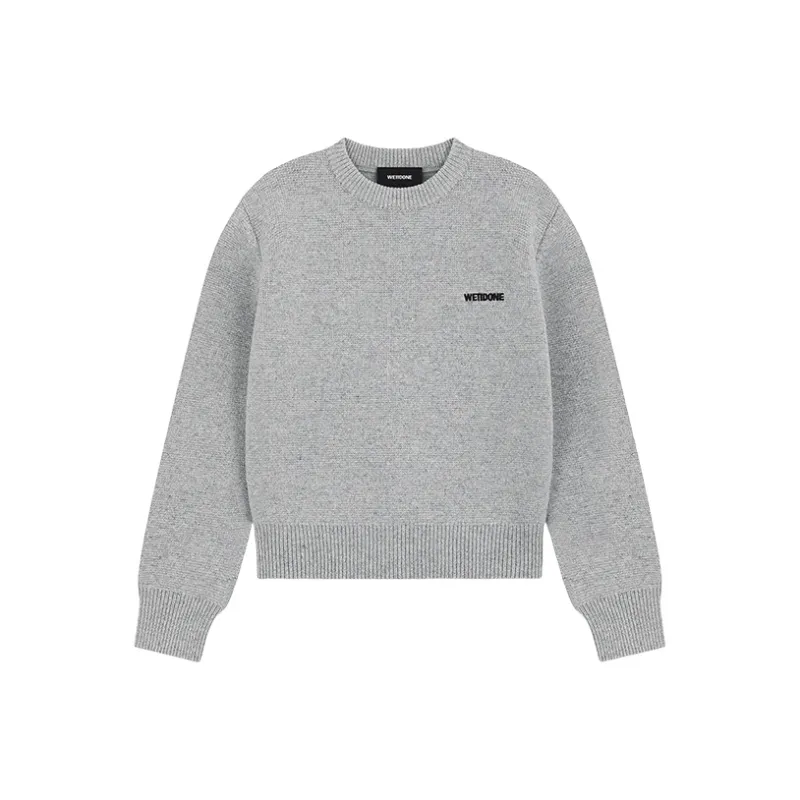 WE11DONE Logo embroidered Jumper-0