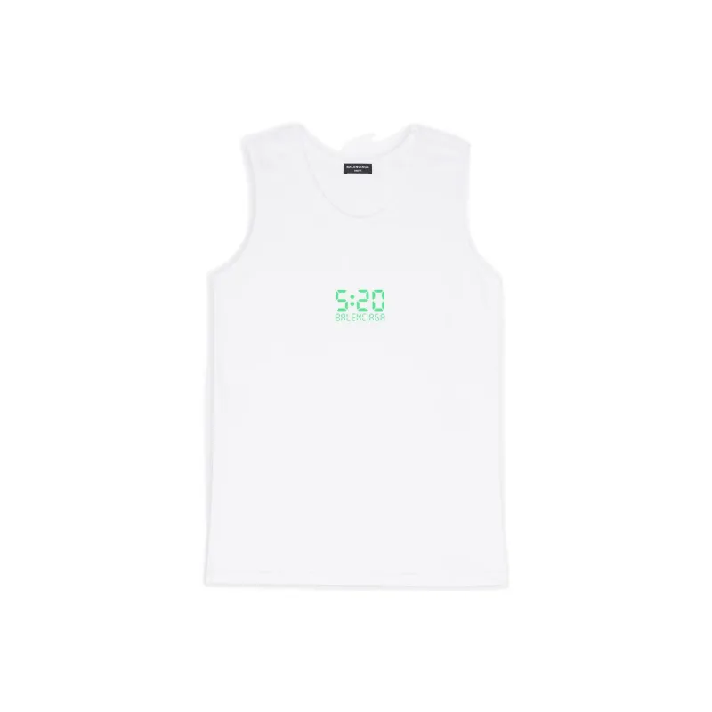 Balenciaga 520 Tank Tops Men White-0