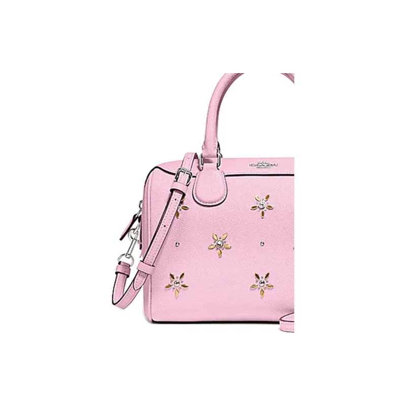 COACH Bennett Artificial Leather Handbag Mini Women's Pink-2