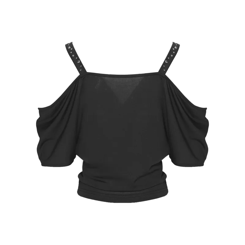 JYOSEI T Shirts Women's Black-1