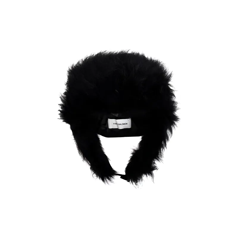 Yves Salomon Fur-trim Ear Flaps Hat-0