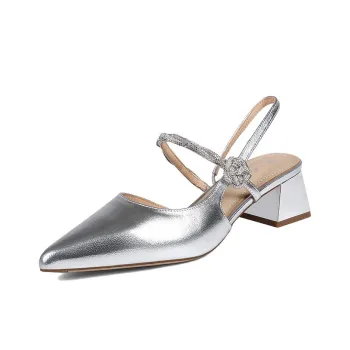 Than Than Me Casual Single Shoes Women's Silver