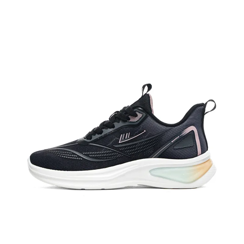 Warrior Abrasion Resistant Lightweight Rebound Low Top Casual Physical Fitness Test Physical Exam Running Shoes Women's-8