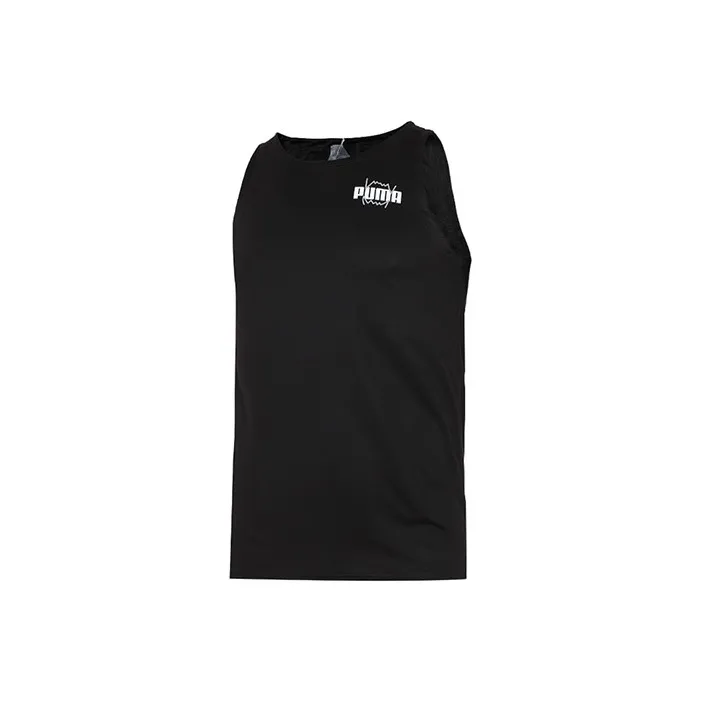 PUMA Tank Tops Men Black-0