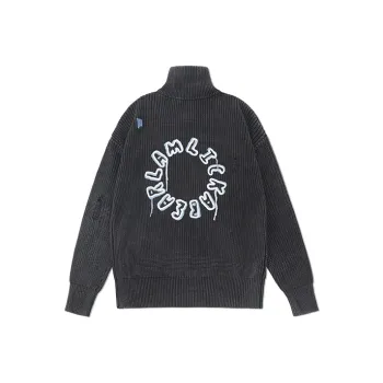 LAMLICKA Sweaters Unisex Dark Gray