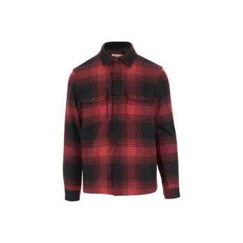 WOOLRICH Checked Buttoned Overshirt
