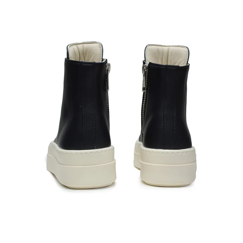 MOMGOG Height Increasing High Top Skateboard Shoes Unisex Black-3