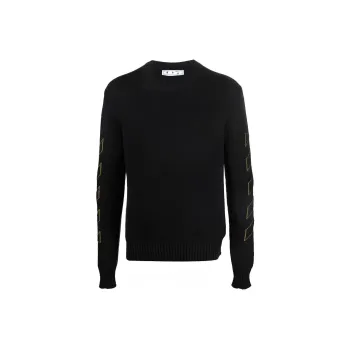 OFF WHITE FW21 Sweaters Men Black