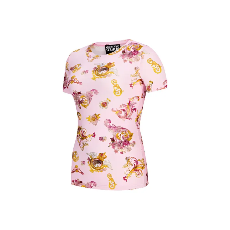 VERSACE JEANS COUTURE T Shirts Women's Pink-2