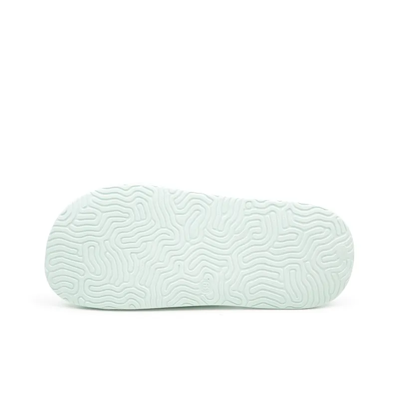 PEAK Tai Ji1.0 Quiet Slip Resistant Abrasion Resistant Slide Slippers Women's Clear Spring Green-3
