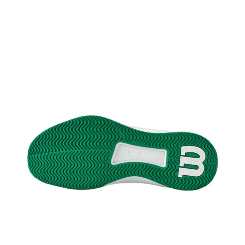 Wilson Intrigue Tour Anti Slip Wear Resistant Low Top Casual Shoes Women's White Green-5