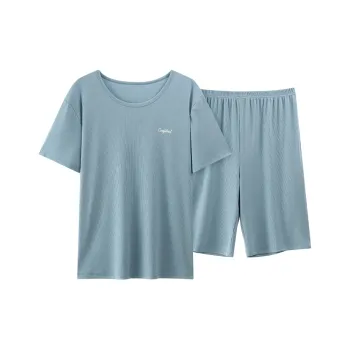 GOSO Pajama Set Men's Pink Blue