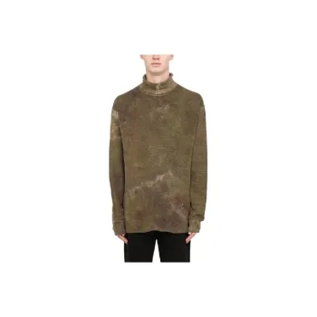 Needles Sweaters Unisex Distressed Green