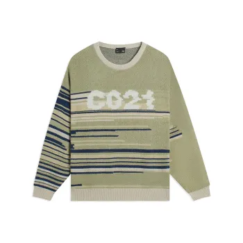 LiNing Sweater Unisex Elm Branch Green