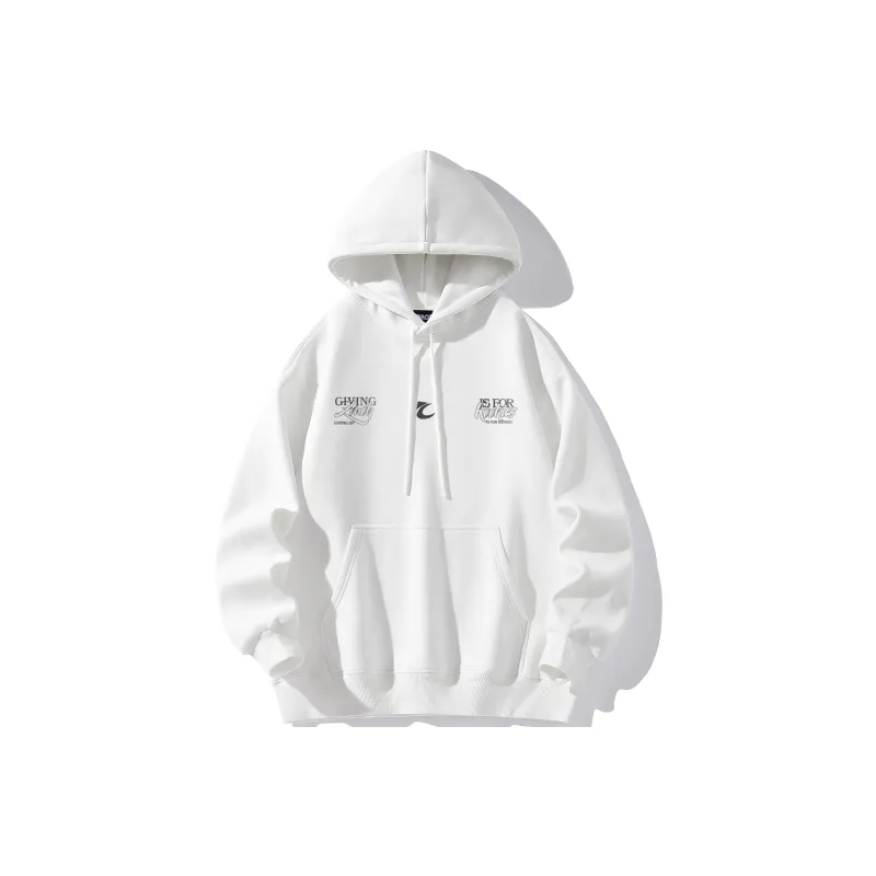ZMOH Fleece Lined Hoodie Unisex Couple's-7